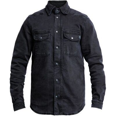 Chemise moto John Doe - XTM Denim - Noir - 5XL - Publicité Chemise moto John Doe - XTM Denim - Noir - 5XL - Publicité
