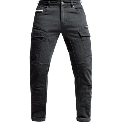 Pantalones textiles de motocicleta John Doe Defender Mono - Negro (36) Pantalones textiles de motocicleta John Doe Defender Mono - Negro (36)