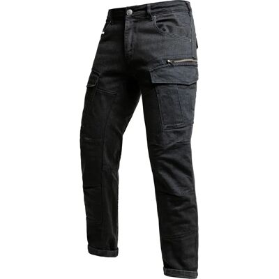 John Doe Defender Mono Motorrad Textilhose - Schwarz - 38 - unisex John Doe Defender Mono Motorrad Textilhose - Schwarz - 38 - unisex