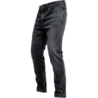 Jean Moto Pioneer Mono John Doe - Noir - 36 - Unisexe - Publicité Jean Moto Pioneer Mono John Doe - Noir - 36 - Unisexe - Publicité