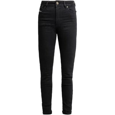 Jean Moto Luna High Mono pour Femmes - Noir - Taille Haute - Publicité Jean Moto Luna High Mono pour Femmes - Noir - Taille Haute - Publicité