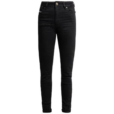 John Doe Luna High Mono Damen Motorradjeans - Schwarz - Hoch Taille - Motorradjeans John Doe Luna High Mono Damen Motorradjeans - Schwarz - Hoch Taille - Motorradjeans