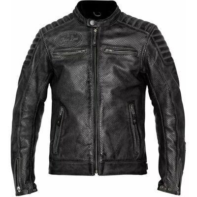 Veste en Cuir Storm de John Doe - Ventilé, Protections, AAA - Publicité Veste en Cuir Storm de John Doe - Ventilé, Protections, AAA - Publicité