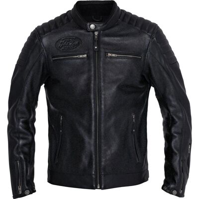 Blouson Moto en Cuir Dexter John Doe - Sécurité & Style - Publicité Blouson Moto en Cuir Dexter John Doe - Sécurité & Style - Publicité