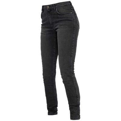 John Doe Jane High Mono XTM Jean Moto Noir Délavé - Jean moto - Publicité John Doe Jane High Mono XTM Jean Moto Noir Délavé - Jean moto - Publicité
