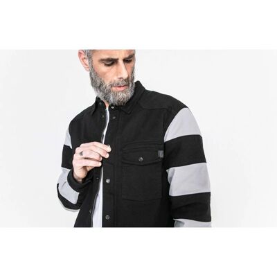 JOHN DOE XL Negro/Blanco Camisa de Motocross - Ropa Protectora JOHN DOE XL Negro/Blanco Camisa de Motocross - Ropa Protectora