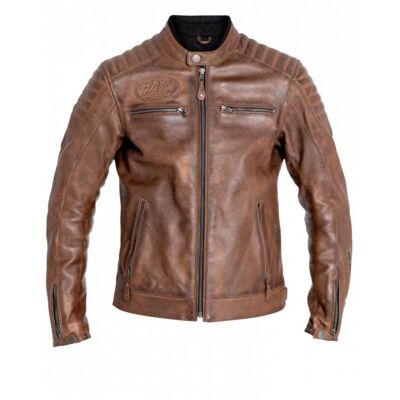 Giacca in pelle marrone John Doe - Abbigliamento motard Giacca in pelle marrone John Doe - Abbigliamento motard