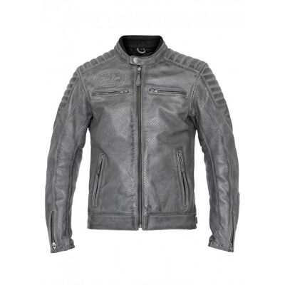 Blouson en Cuir Storm de John Doe - Équipement moto - Publicité Blouson en Cuir Storm de John Doe - Équipement moto - Publicité