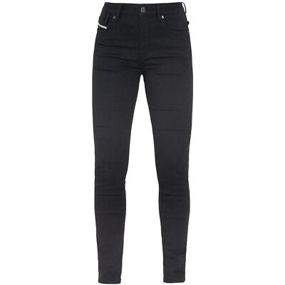 John Doe Ruby Jeans moto per donne - Nero - Slim fit vita alta - Jeans da moto John Doe Ruby Jeans moto per donne - Nero - Slim fit vita alta - Jeans da moto