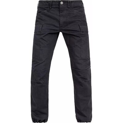 Pantalon textile moto Regular Cargo Mono de John Doe - Noir - Publicité Pantalon textile moto Regular Cargo Mono de John Doe - Noir - Publicité