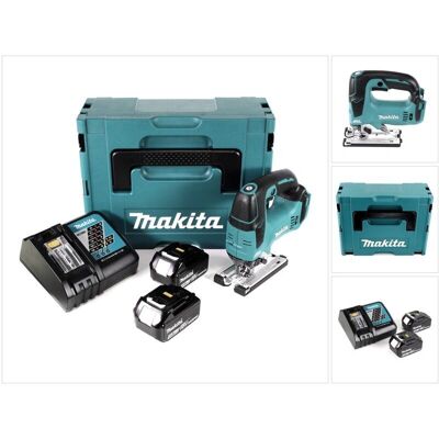 Makita DJV 182 RFJ - Sierra de calar sin escobillas ligera con baterías Makita DJV 182 RFJ - Sierra de calar sin escobillas ligera con baterías