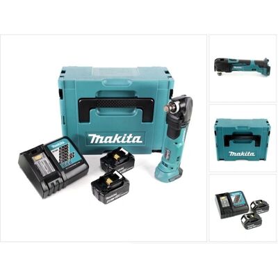 Makita DTM 51 RMJ Akku Multifunktionswerkzeug - Makpac Koffer, 2x 4,0 Ah Batterien Makita DTM 51 RMJ Akku Multifunktionswerkzeug - Makpac Koffer, 2x 4,0 Ah Batterien