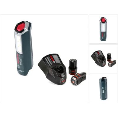 Bosch Arbeitsleuchte - GLI 12V-300 - Akku + Ladegerät Bosch Arbeitsleuchte - GLI 12V-300 - Akku + Ladegerät