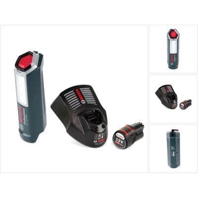 Bosch Professional GLI 12V-300 Arbeitsleuchte - LED, 300lm, 12V 2,0Ah Akku Bosch Professional GLI 12V-300 Arbeitsleuchte - LED, 300lm, 12V 2,0Ah Akku