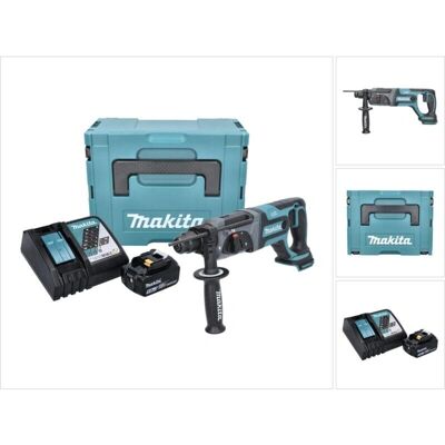 Makita DHR 241 18V Akku-Bohrhammer - SDS-Plus, 2,0J, 5,0Ah Akku Makita DHR 241 18V Akku-Bohrhammer - SDS-Plus, 2,0J, 5,0Ah Akku