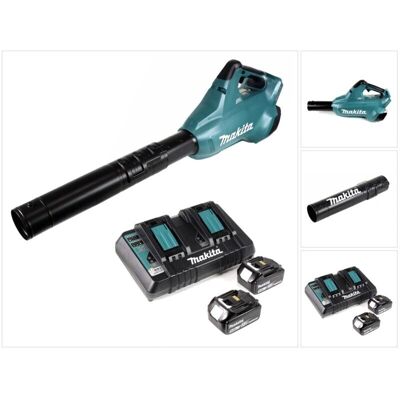 Makita DUB362 - DUB362Z (mit 2x Batterien 5,0 Ah und 2x Ladegerät) Makita DUB362 - DUB362Z (mit 2x Batterien 5,0 Ah und 2x Ladegerät)