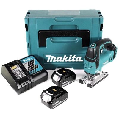 Makita DJV 182 RTJ - Sierra de calar sin escobillas con amortiguación de vibraciones Makita DJV 182 RTJ - Sierra de calar sin escobillas con amortiguación de vibraciones