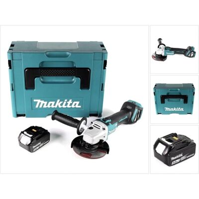 Makita DGA 511 Smerigliatrice a batteria - Brushless, 18V, 125mm, 5Ah Makita DGA 511 Smerigliatrice a batteria - Brushless, 18V, 125mm, 5Ah