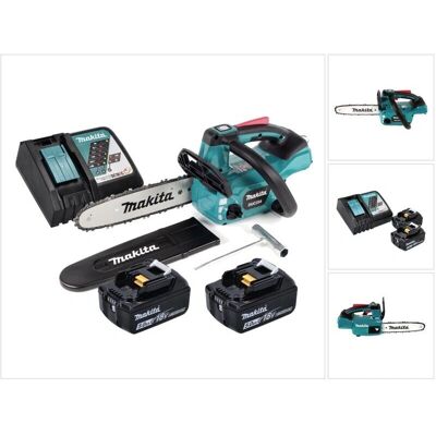 Makita DUC 254 RT - kabellose Kettensäge - 25cm, 18V, Profi Makita DUC 254 RT - kabellose Kettensäge - 25cm, 18V, Profi