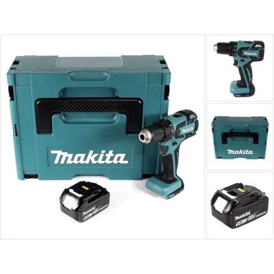 Makita DDF 459 T1J Akku-Bohrschrauber - 16 Drehmomentstufen - LED-Arbeitslicht Makita DDF 459 T1J Akku-Bohrschrauber - 16 Drehmomentstufen - LED-Arbeitslicht