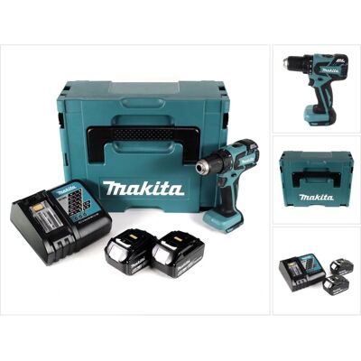 Makita DDF 459 RGJ Akku-Bohrschrauber - 18V 45Nm, 2 Akkus, Makpac Makita DDF 459 RGJ Akku-Bohrschrauber - 18V 45Nm, 2 Akkus, Makpac
