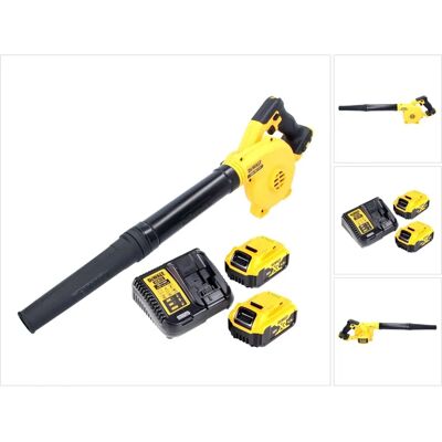 Soplador de hojas inalámbrico DeWalt - 18V, 2 Baterías, 265W Soplador de hojas inalámbrico DeWalt - 18V, 2 Baterías, 265W