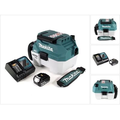 Makita DVC 750 LRT1X1 - 18 V aspiradora húmeda/seca inalámbrica Makita DVC 750 LRT1X1 - 18 V aspiradora húmeda/seca inalámbrica