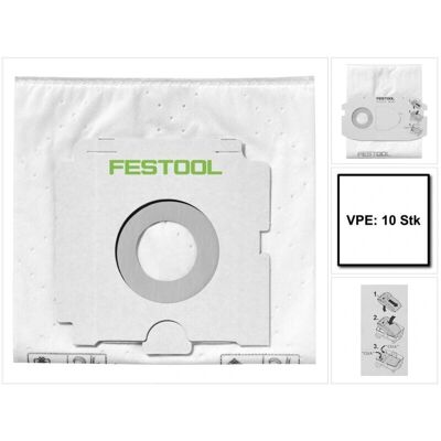 Festool - Sacchetto filtro autopulente per CT 36 - 10 pezzi Festool - Sacchetto filtro autopulente per CT 36 - 10 pezzi