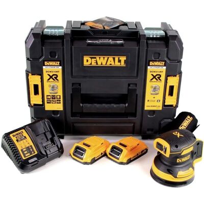 Smerigliatrice orbitale senza spazzole DeWalt DCW 210 D2 - Compatta e Potente Smerigliatrice orbitale senza spazzole DeWalt DCW 210 D2 - Compatta e Potente