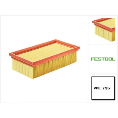 Festool HF-CT SYS - 2 unidades - Filtro principal para Cleantec Festool HF-CT SYS - 2 unidades - Filtro principal para Cleantec