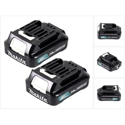 Makita Modell BL1021B 12V Akku-Set mit 2x 2,0Ah Makita Modell BL1021B 12V Akku-Set mit 2x 2,0Ah