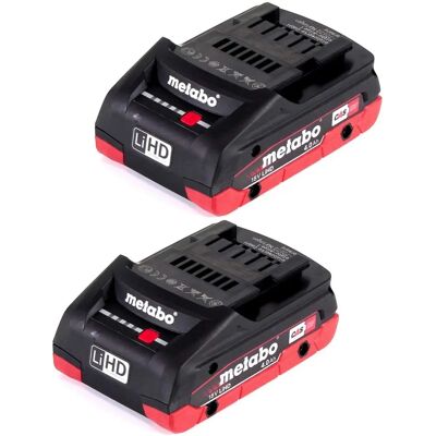 Metabo Modell 625367000 - Akku-Set 18V mit 2x LiHD 4,0Ah Metabo Modell 625367000 - Akku-Set 18V mit 2x LiHD 4,0Ah
