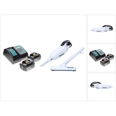 Makita DCL 181 FRM W Aspiradora inalámbrica - Blanco Makita DCL 181 FRM W Aspiradora inalámbrica - Blanco