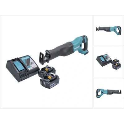 Sierra de sable sin cable Makita DJR 186 RF - 2 Baterías 3,0 Ah Sierra de sable sin cable Makita DJR 186 RF - 2 Baterías 3,0 Ah