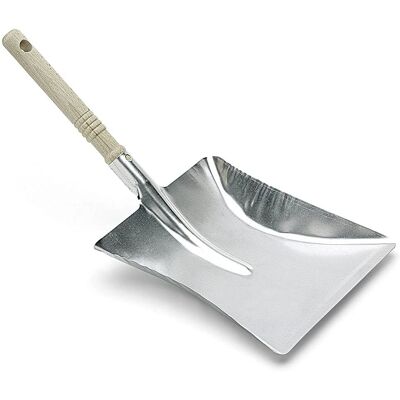 Pala de metal galvanizado Nölle PROFI BRUSH, Mango de madera, 44x22cm - Pala Pala de metal galvanizado Nölle PROFI BRUSH, Mango de madera, 44x22cm - Pala