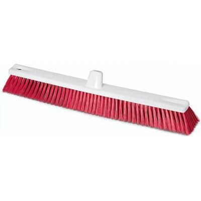 Nölle 600mm HACCP-Besen - Rot, Harte PBT-Borsten Nölle 600mm HACCP-Besen - Rot, Harte PBT-Borsten