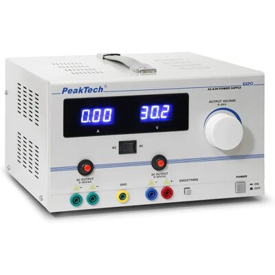 Peaktech 6120 - Laboratory Power Supply - 0-30V, 5A Peaktech 6120 - Laboratory Power Supply - 0-30V, 5A