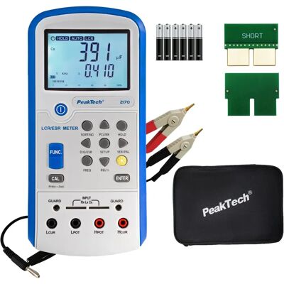 PeakTech 2170 multimètre LCR - Mesure LCR & ESR - Logiciel USB inclus - Publicité PeakTech 2170 multimètre LCR - Mesure LCR & ESR - Logiciel USB inclus - Publicité