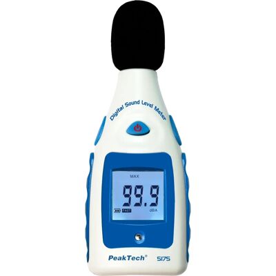 Sonomètre PeakTech P 5175 - 30-130 dB, Compact, Numérique - Publicité Sonomètre PeakTech P 5175 - 30-130 dB, Compact, Numérique - Publicité