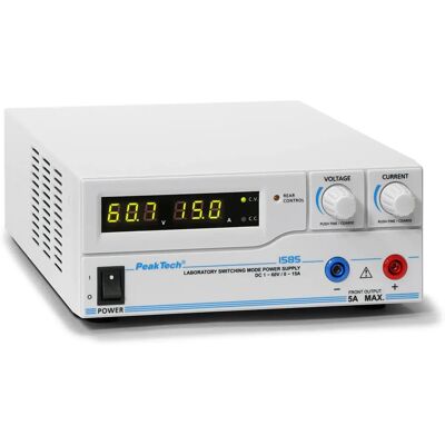Peaktech 1585 Fuente de Laboratorio - 60 V 15 A Control USB Peaktech 1585 Fuente de Laboratorio - 60 V 15 A Control USB
