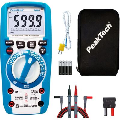 PeakTech 3444 - True RMS Digitalmultimeter IP67 - Multimeter PeakTech 3444 - True RMS Digitalmultimeter IP67 - Multimeter