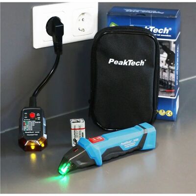 Peaktech P 3432 - Leidingzoeker / Stroomkringdetector Peaktech P 3432 - Leidingzoeker / Stroomkringdetector
