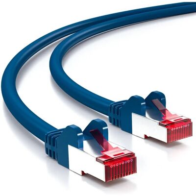 deleyCON - MK1958 - Azul - Cat6 S/FTP - Cabo de rede deleyCON - MK1958 - Azul - Cat6 S/FTP - Cabo de rede
