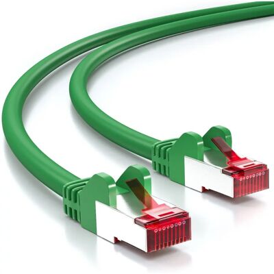 deleyCON - MK2626 - Verde - 10 m - Cat6 S/FTP Cabo deleyCON - MK2626 - Verde - 10 m - Cat6 S/FTP Cabo
