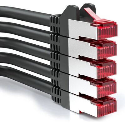 deleyCON - MK2010 - 0.5 m - Cat6 S/FTP - cabo de rede deleyCON - MK2010 - 0.5 m - Cat6 S/FTP - cabo de rede