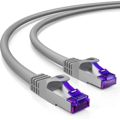 deleyCON - MK2724 - 7.5 m - CAT7 S/FTP Grey - cabo de rede deleyCON - MK2724 - 7.5 m - CAT7 S/FTP Grey - cabo de rede