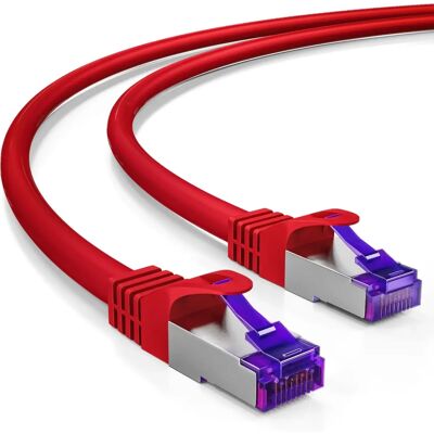 deleyCON - MK2748 - Vermelho - 1,5 m - Cabo Ethernet deleyCON - MK2748 - Vermelho - 1,5 m - Cabo Ethernet
