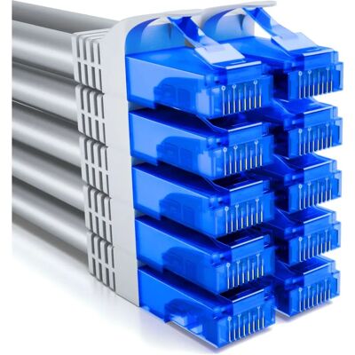 deleyCON MK2868 Cinza 2 m Cat6 U/UTP cabo de rede deleyCON MK2868 Cinza 2 m Cat6 U/UTP cabo de rede