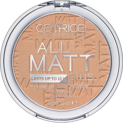Catrice All Matt Plus Shine Control Face Powder - 10g - Warm Beige Catrice All Matt Plus Shine Control Face Powder - 10g - Warm Beige