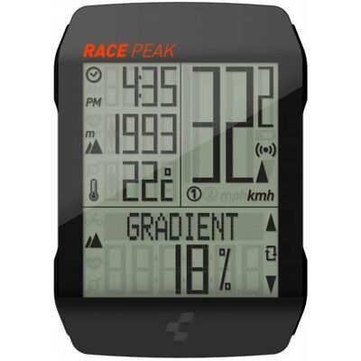 Cube Race Peak - Computer per Bicicletta - Nero Cube Race Peak - Computer per Bicicletta - Nero